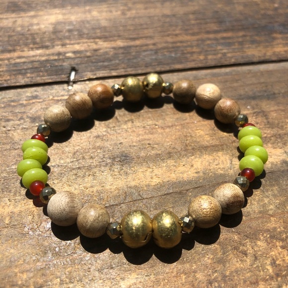 Azurite and Lapis Bracelet Set - Picture 4 of 6